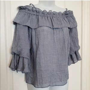 Lucky Brand - shoulder Blouse.